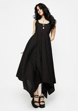 Blythe Taschentuch Saum Midaxi-Kleid Kleid