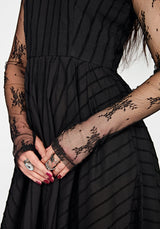 Blythe Taschentuch Saum Midaxi-Kleid Kleid