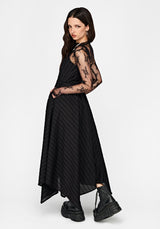 Blythe Taschentuch Saum Midaxi-Kleid Kleid