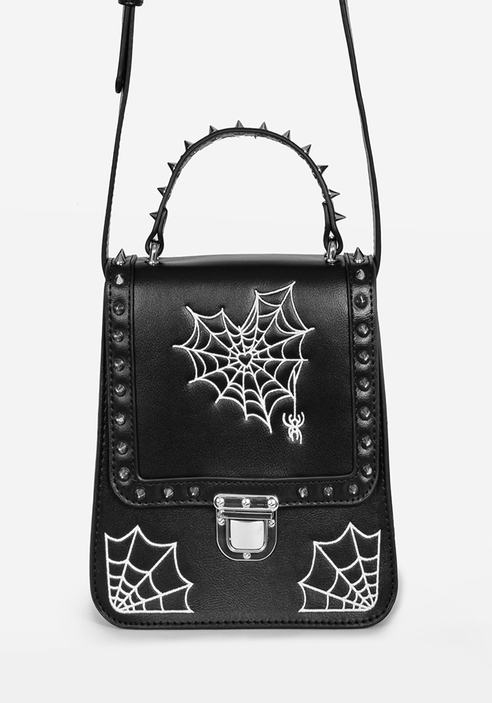Catch Gefühle Crossbody Schulranzen Tasche - Schwarz