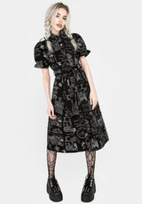 Heresy Midi Hemd Kleid