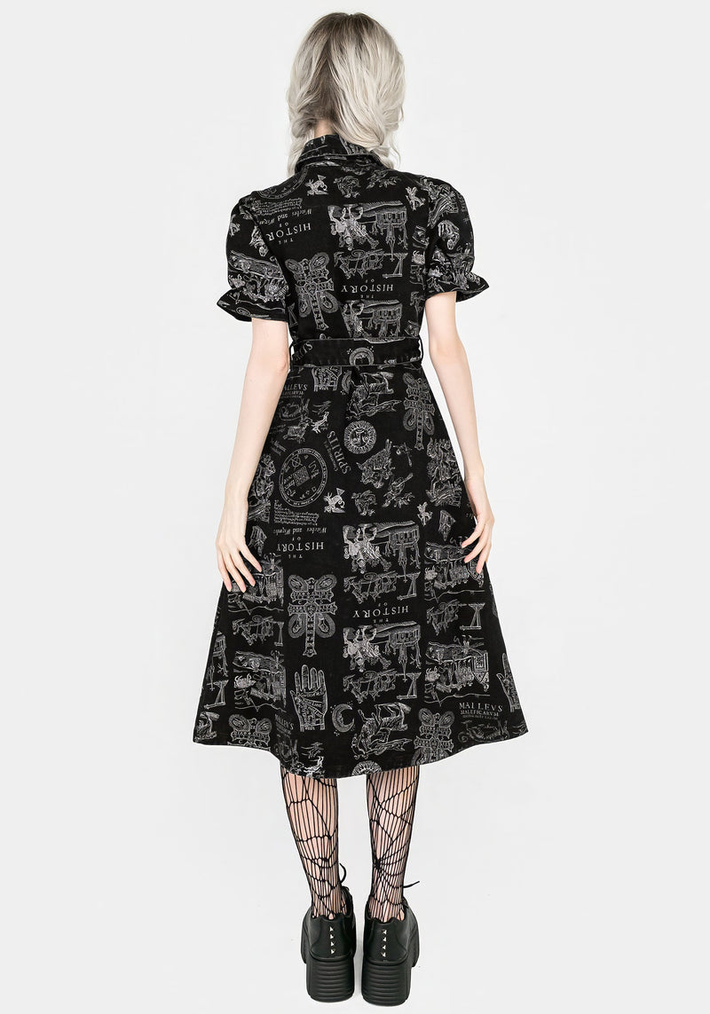 Heresy Midi Hemd Kleid