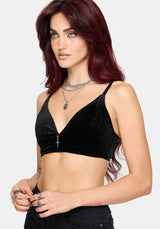 Unholy Velours Bralette