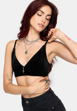Unholy Velours Bralette