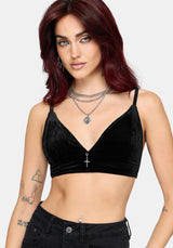 Unholy Velours Bralette