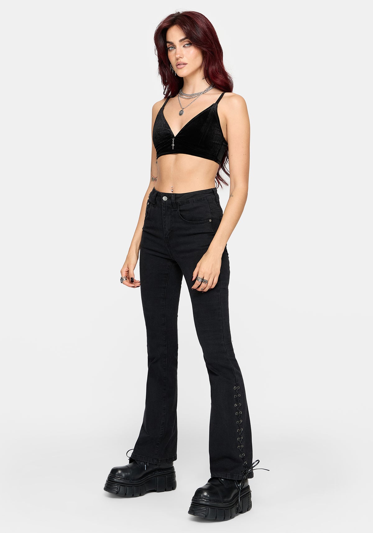 Unholy Velours Bralette