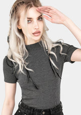 Bryony Gestreift Kurz Top