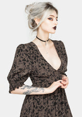 Floromancy Midi Kleid