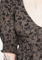Floromancy Midi Kleid