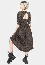Floromancy Midi Kleid