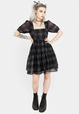 Salome Organza Prüfen Mini Kleid