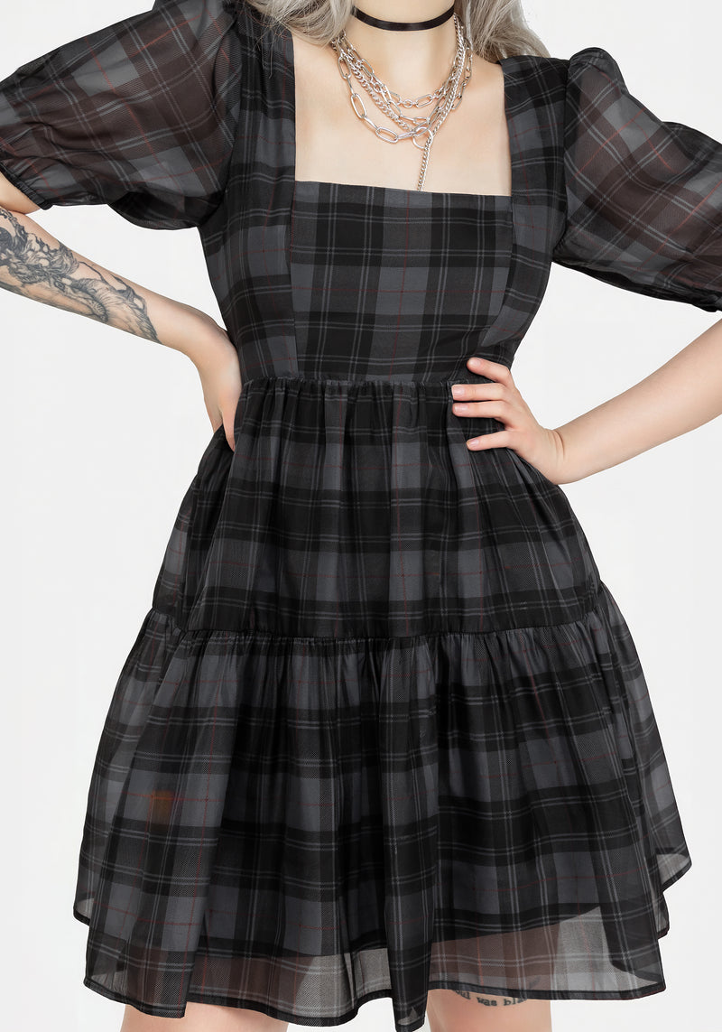 Salome Organza Prüfen Mini Kleid