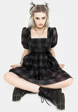 Salome Organza Prüfen Mini Kleid