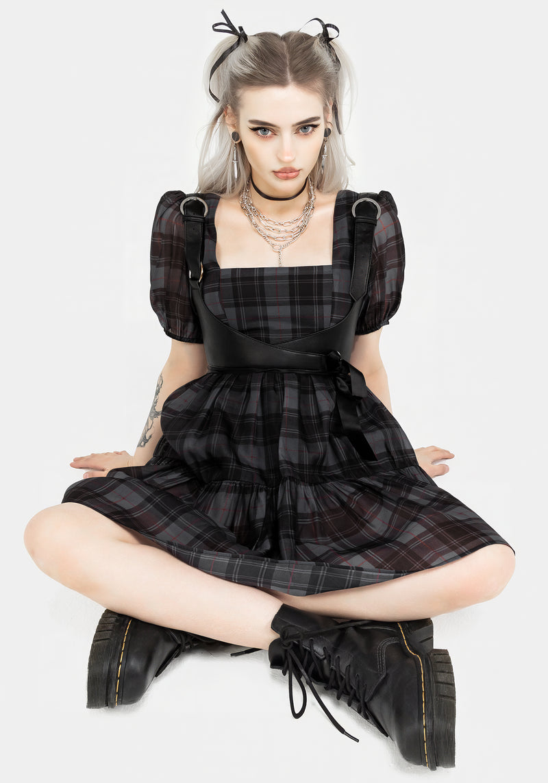 Salome Organza Prüfen Mini Kleid