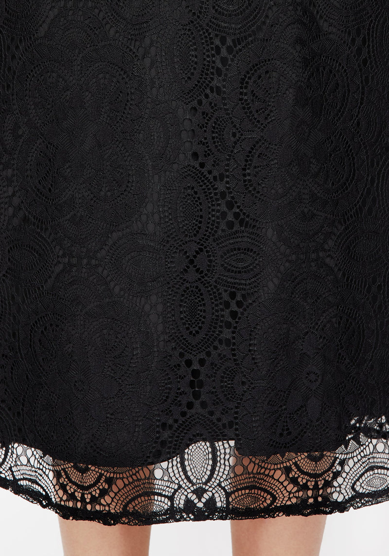 Harmonia Spitze Midi Kleid