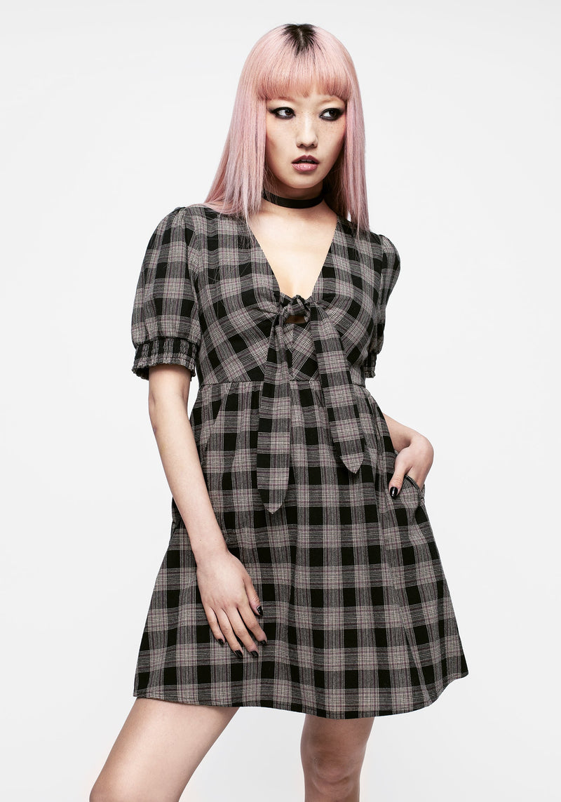 Glenda Prüfen Mini Kleid