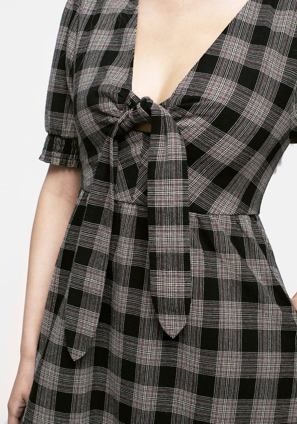 Glenda Prüfen Mini Kleid