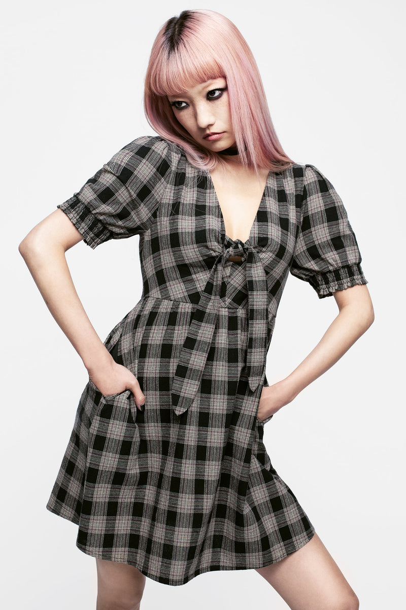 Glenda Prüfen Mini Kleid