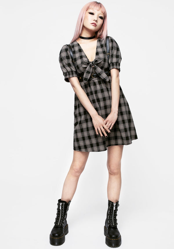 Glenda Prüfen Mini Kleid