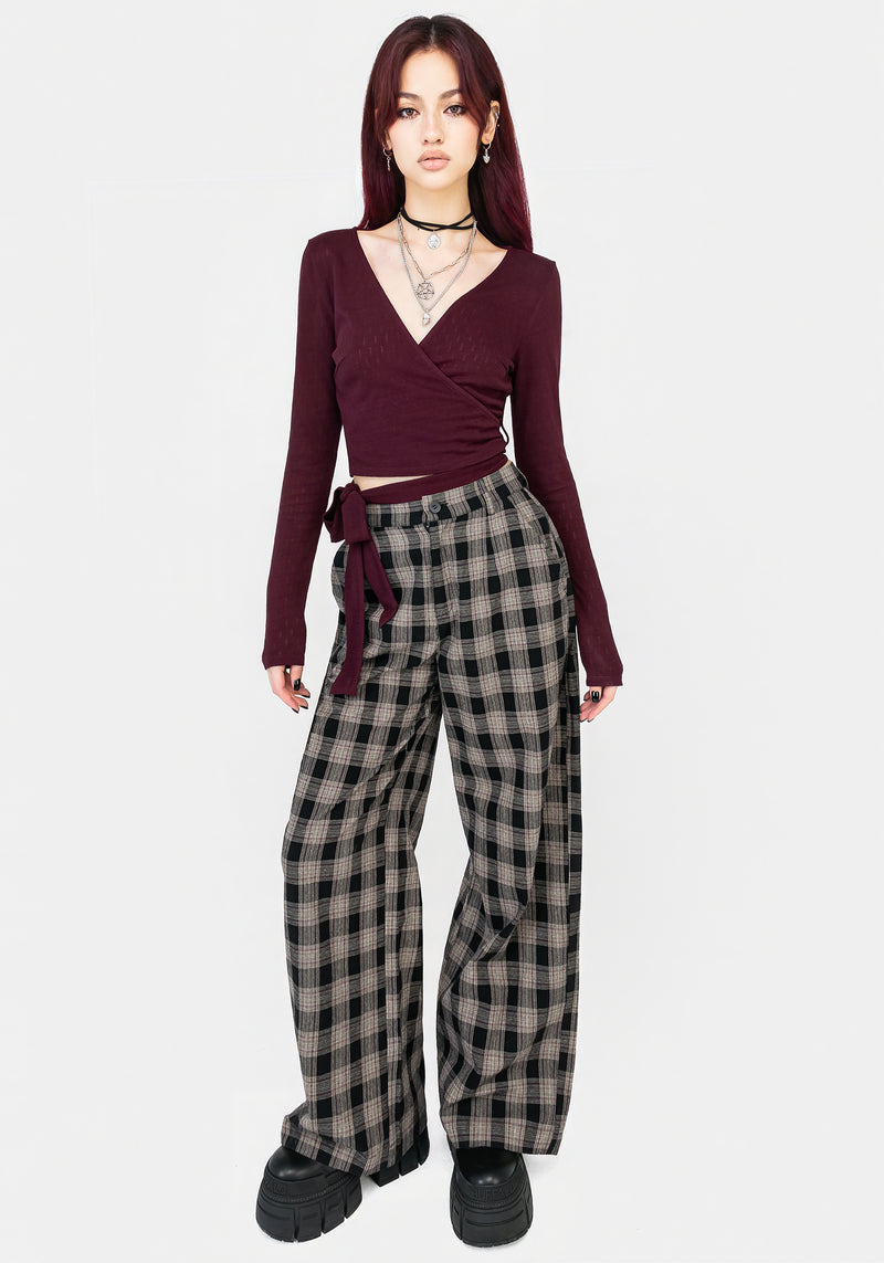Allegra Wickel Kurz Top