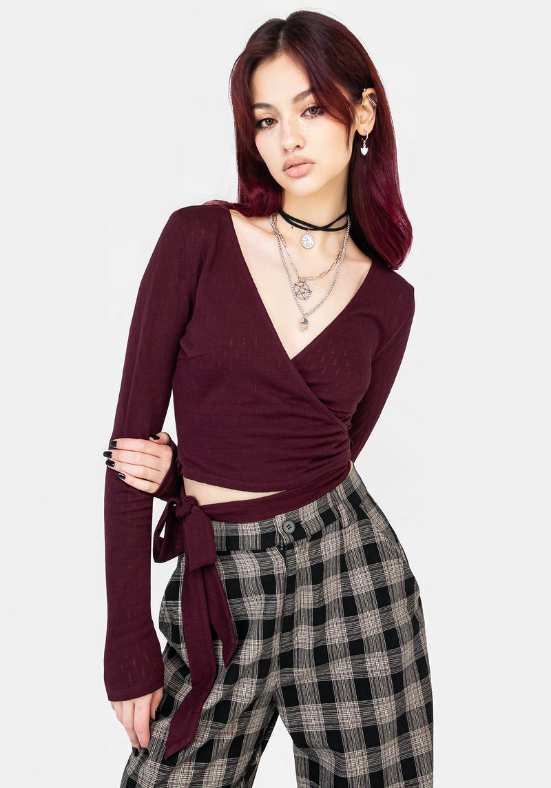 Allegra Wickel Kurz Top