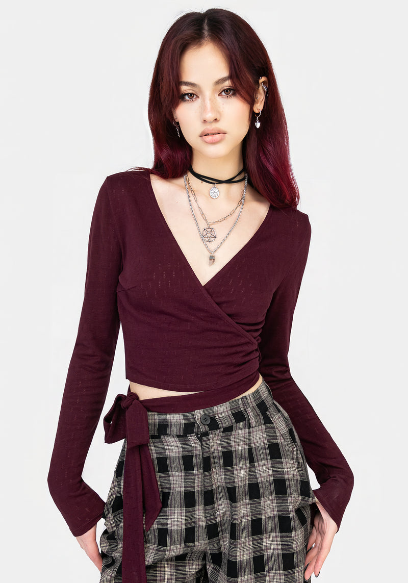 Allegra Wickel Kurz Top
