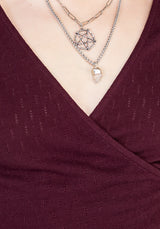 Allegra Wickel Kurz Top