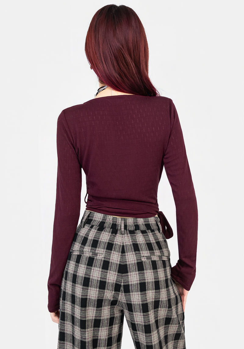 Allegra Wickel Kurz Top
