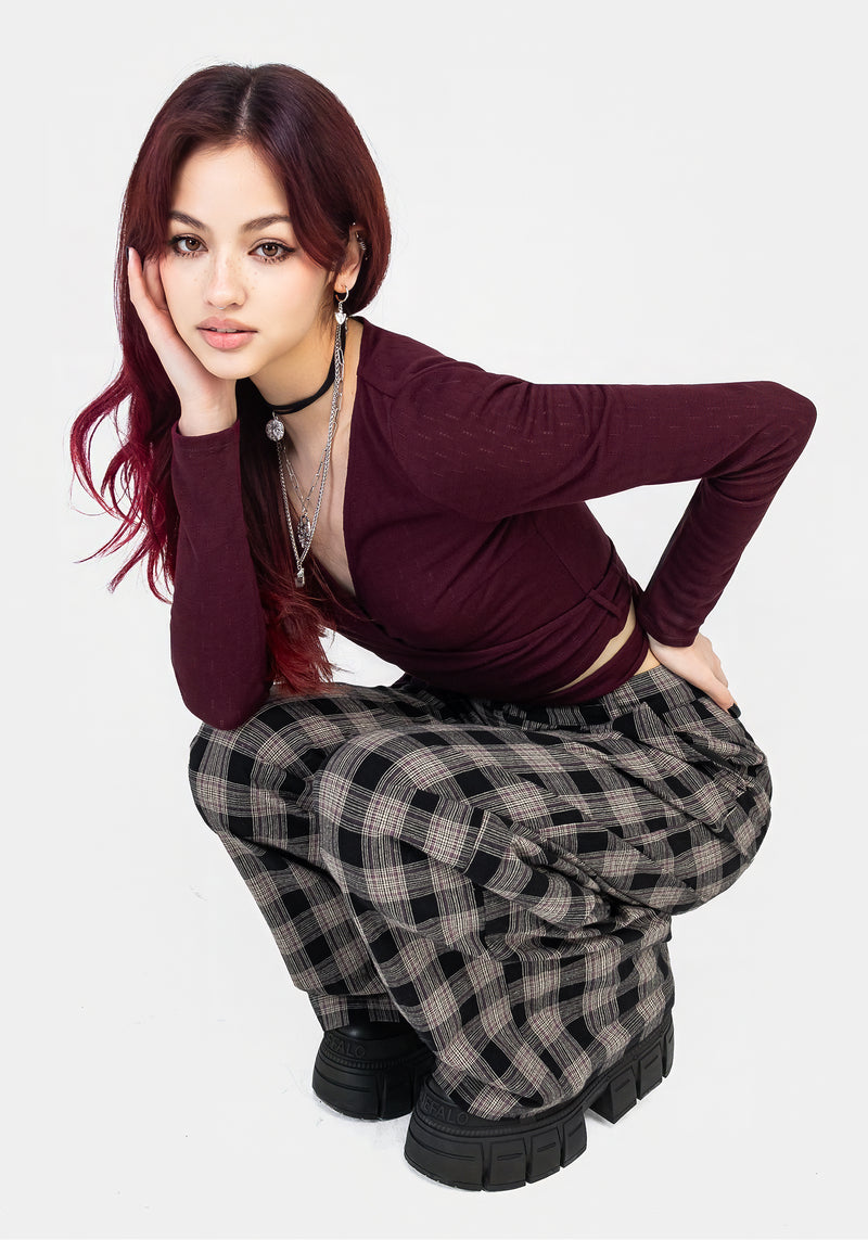 Allegra Wickel Kurz Top