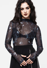 Empathy Hoch Hals Mesh Top