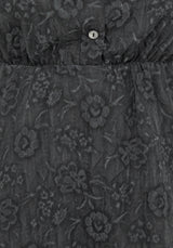 Phantasma Spitze Kragen Mini Kleid