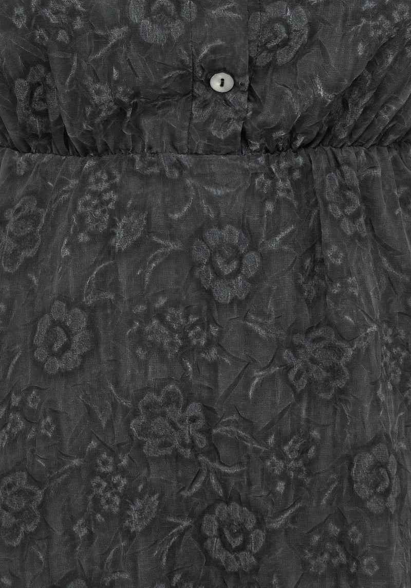 Phantasma Spitze Kragen Mini Kleid