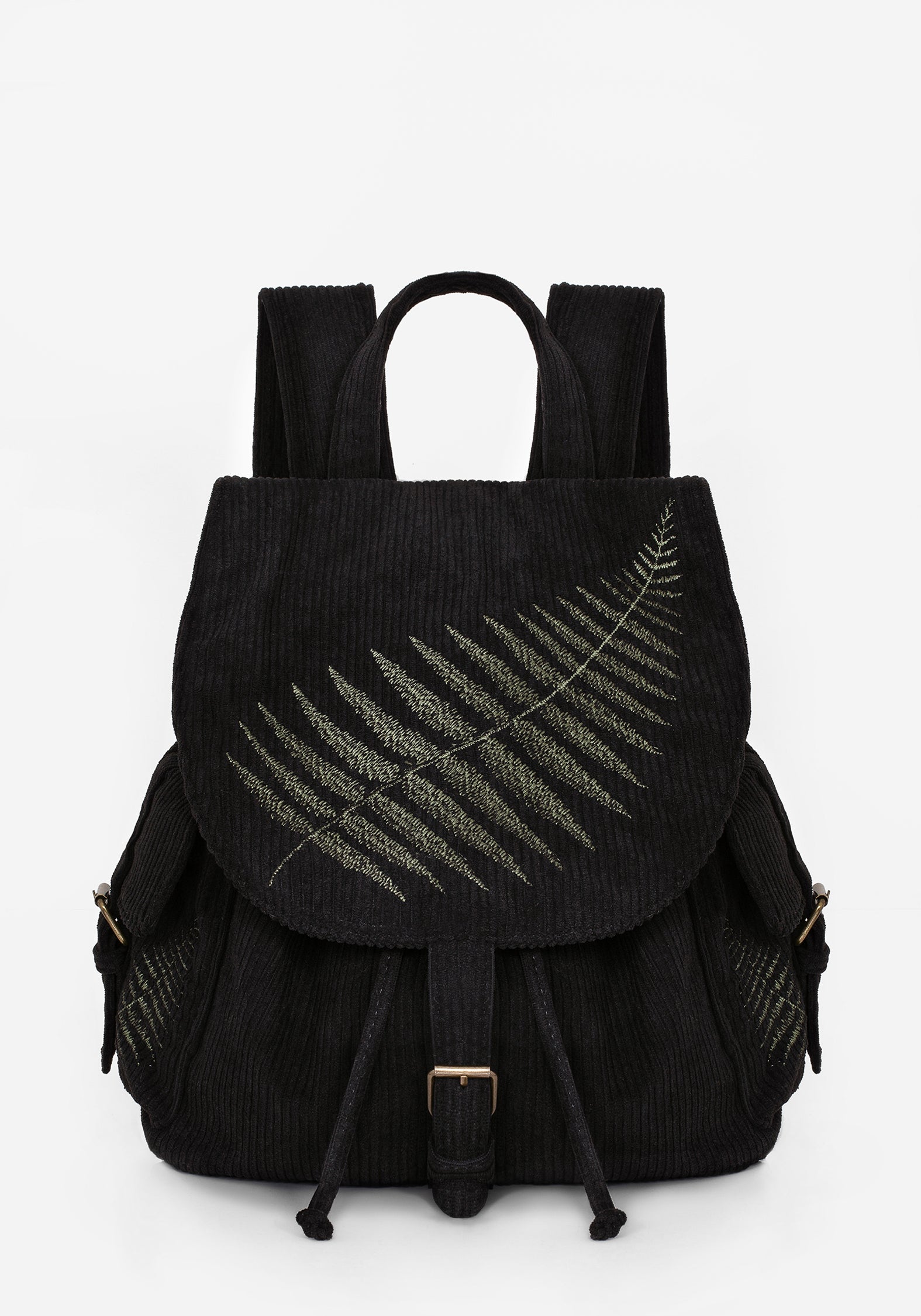 Farn Bestickt Schulranzen Rucksack