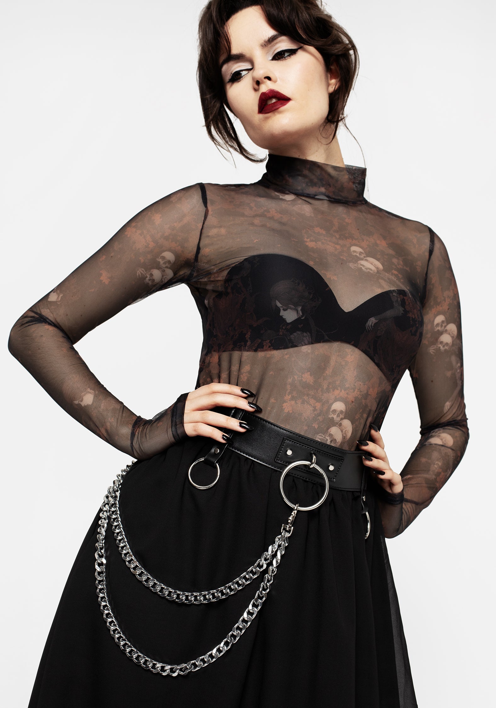 Disturbia | Calliope Chain Belt | Belts