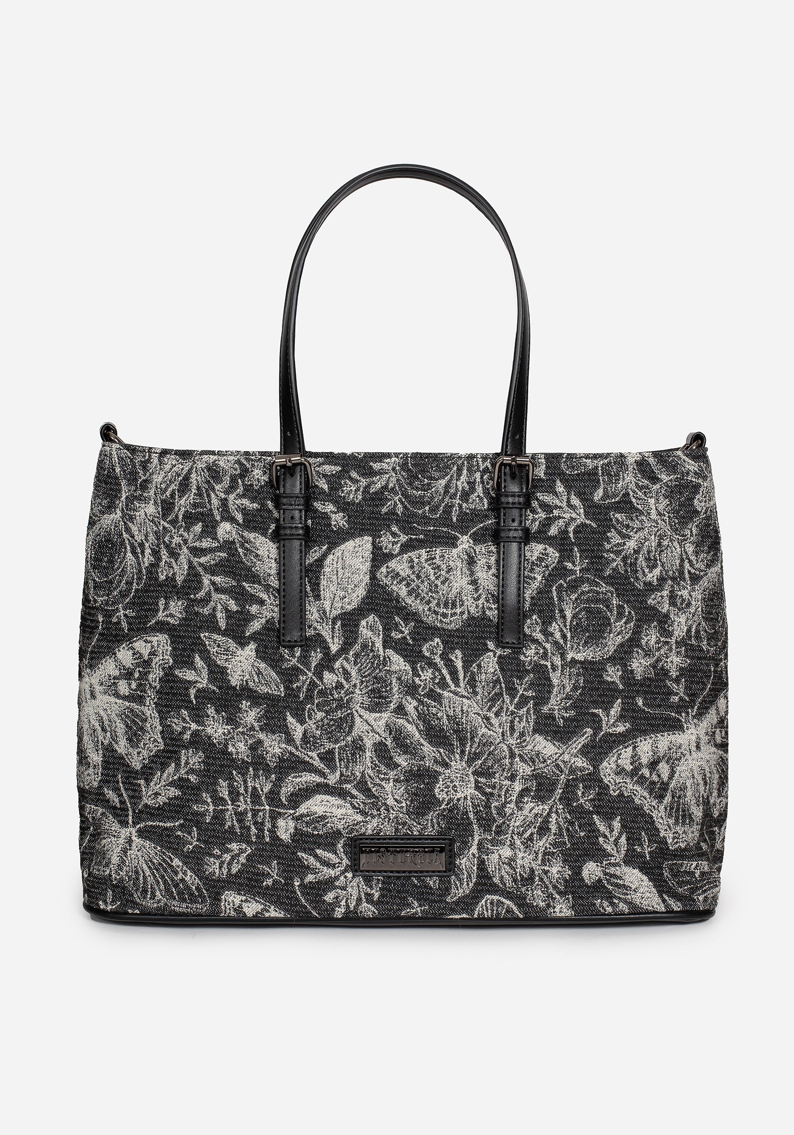 Metamorphosis Schmetterling Blumenmuster Druck Handbag