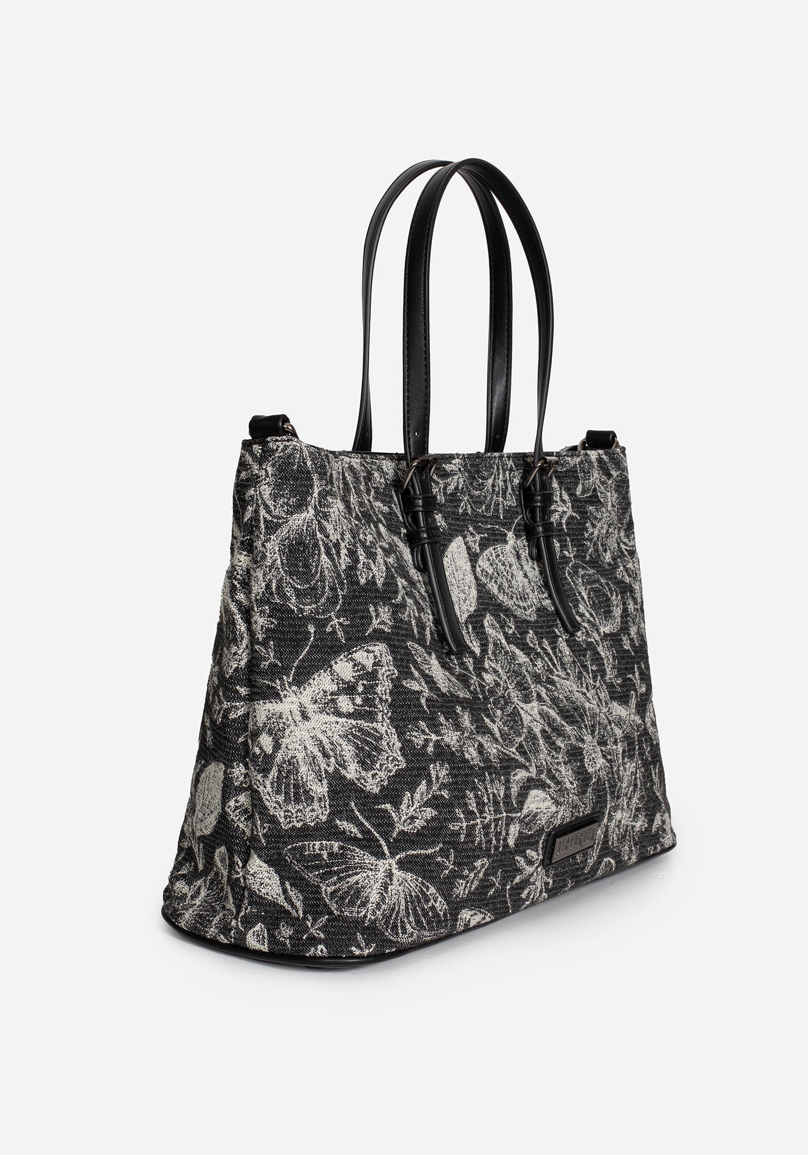 Metamorphosis Schmetterling Blumenmuster Druck Handbag