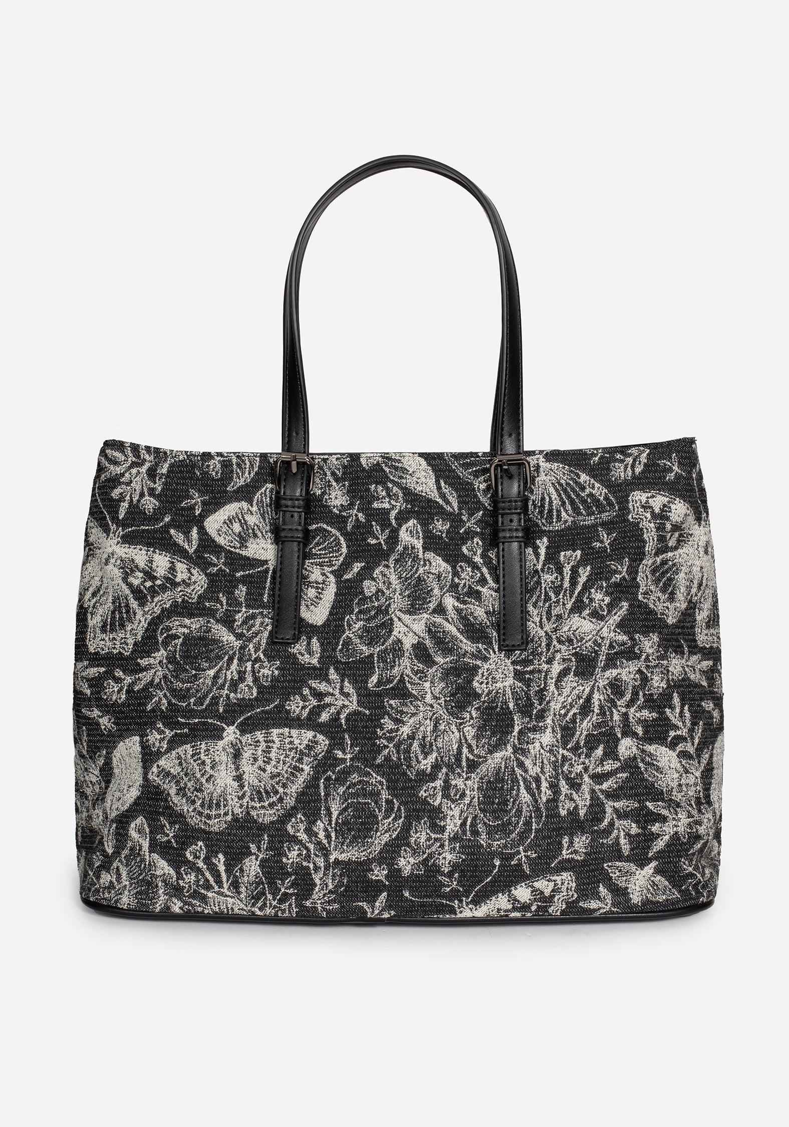 Metamorphosis Schmetterling Blumenmuster Druck Handbag