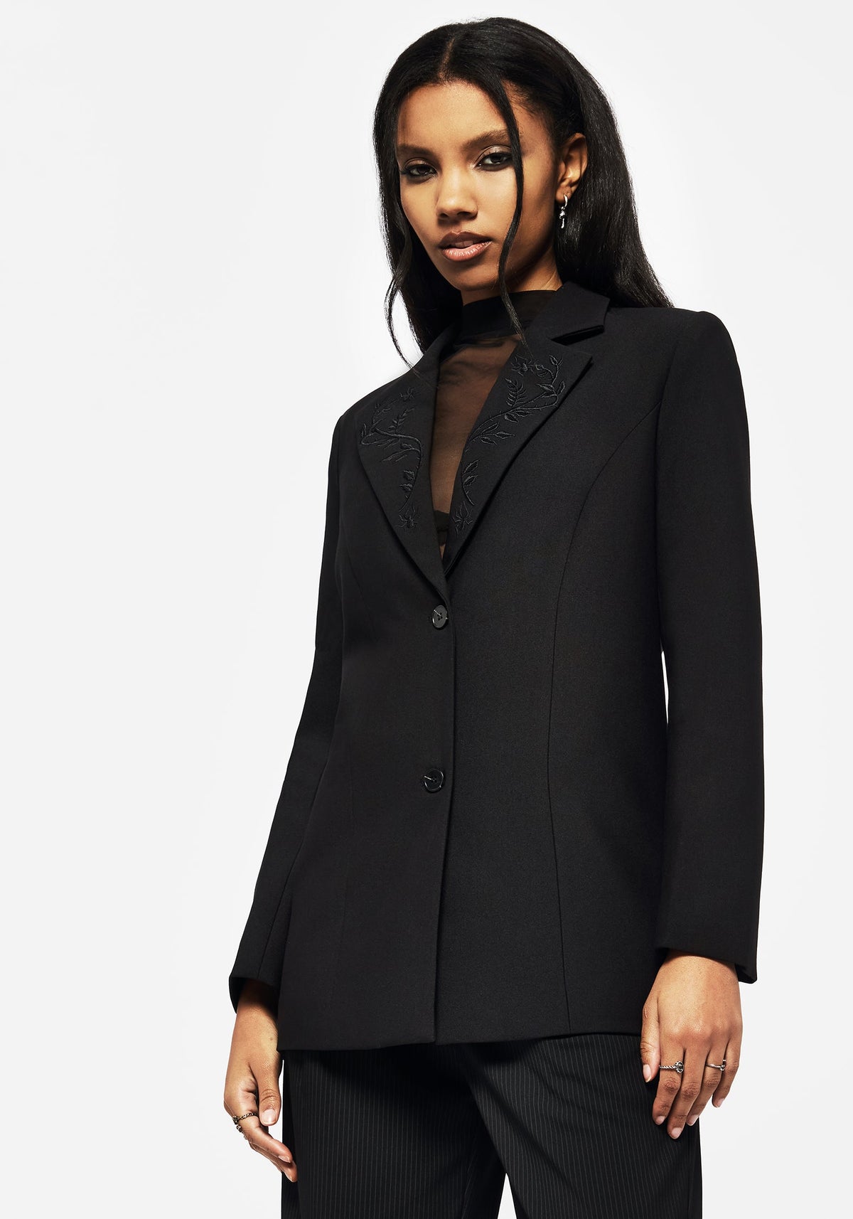 Funnelweb Bestickt Locker Blazer