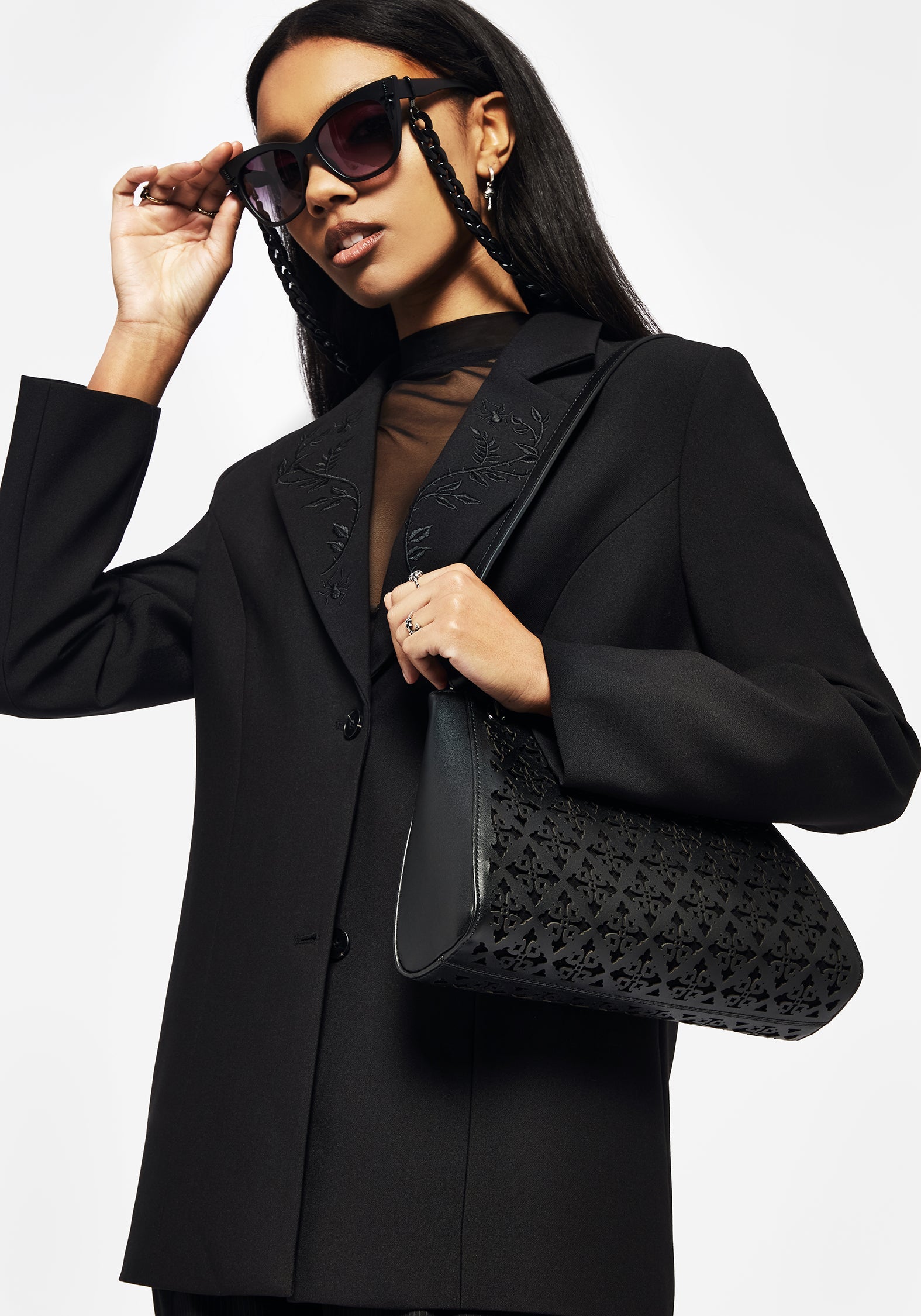 Funnelweb Bestickt Locker Blazer