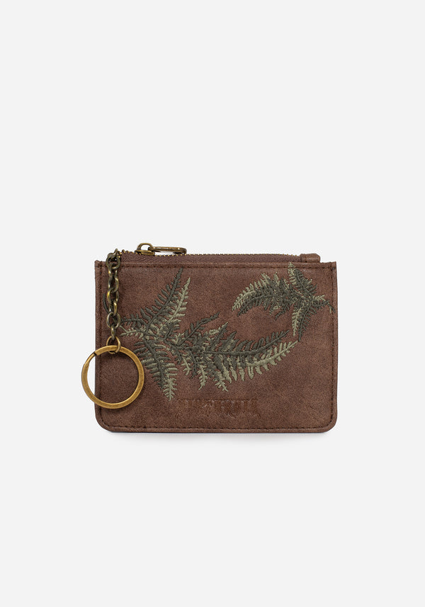 Farn Bestickt Card Halter