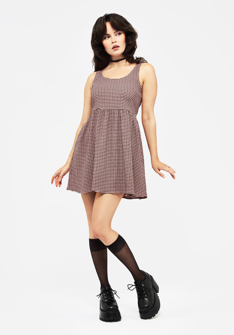 Midora Knittern Prüfen Mini Skater Kleid