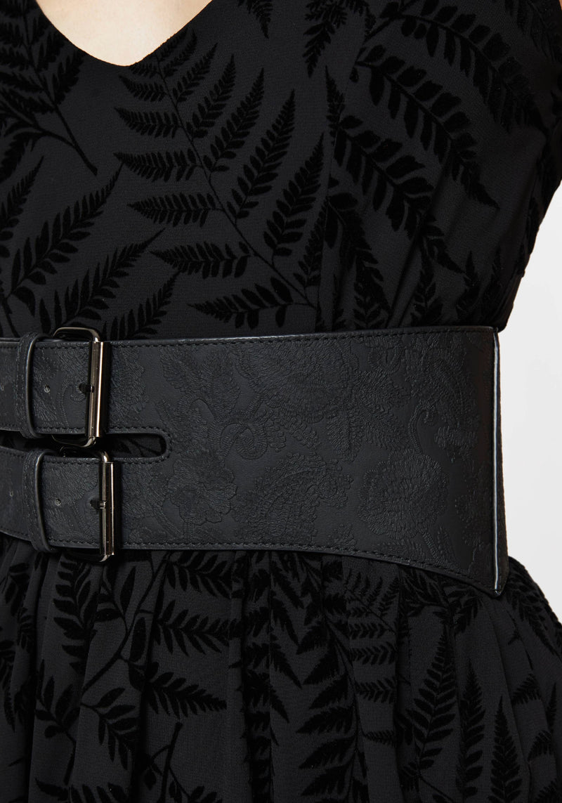Apricity Paisley Geprägt Taille Gürtel