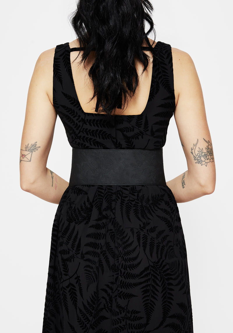 Apricity Paisley Geprägt Taille Gürtel