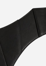 Airie Pointed Detail Taille Gürtel