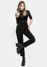 Cassandra Lace-Up Taille Massgeschneidert Hose