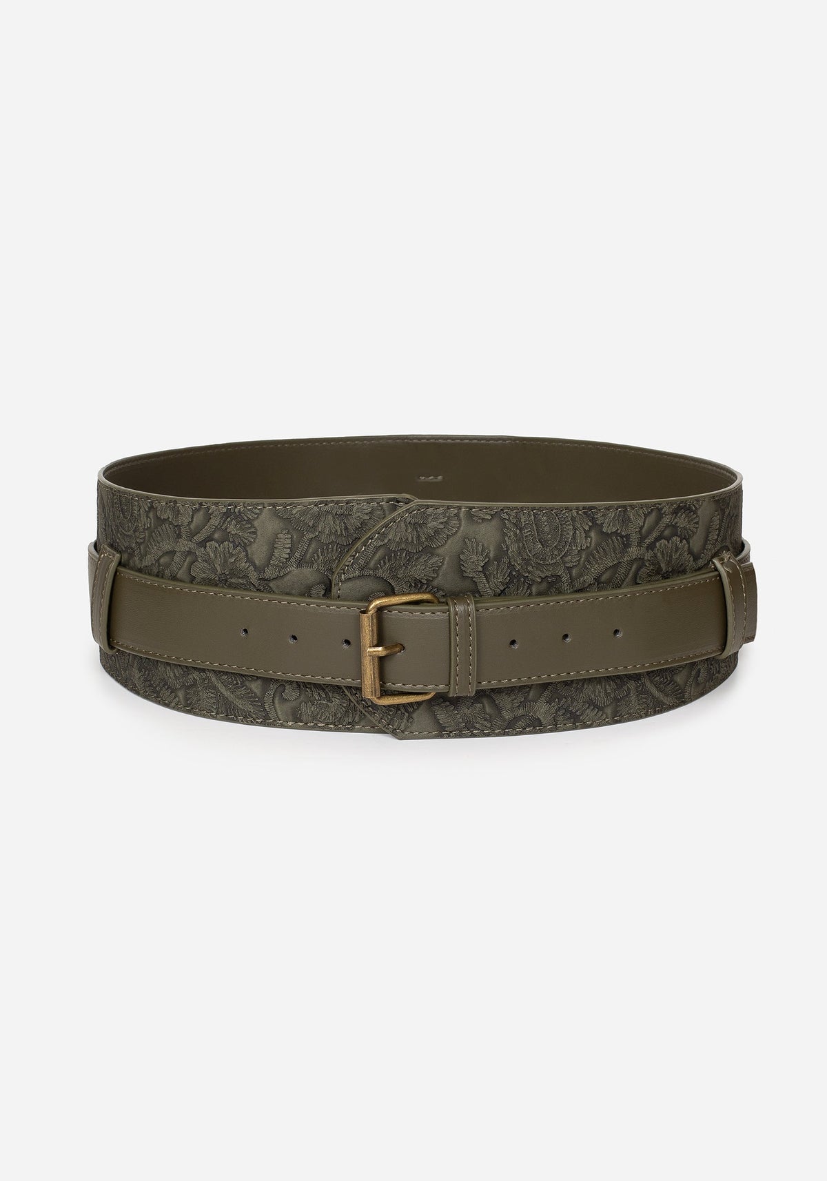 Cypress Paisley Geprägt Mit Schnalle Taille Gürtel