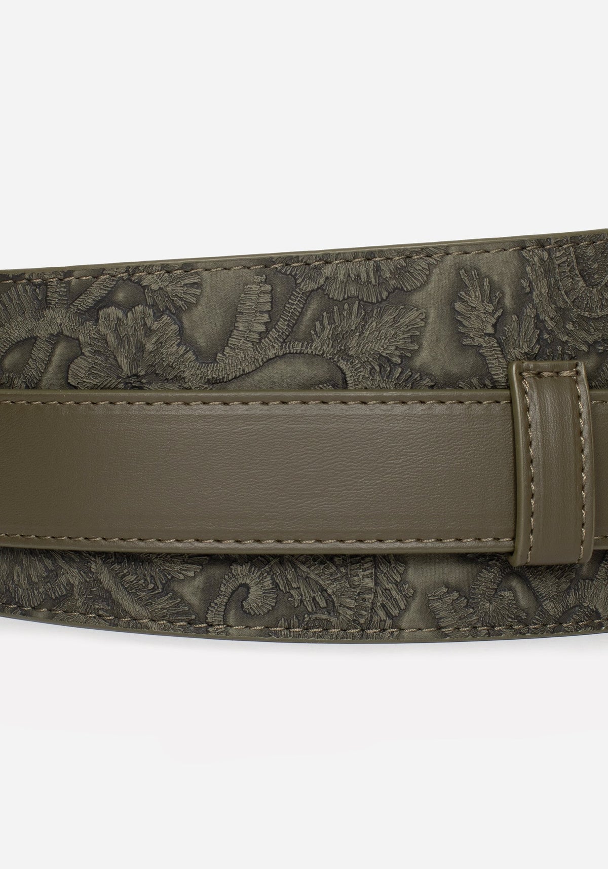 Cypress Paisley Geprägt Mit Schnalle Taille Gürtel