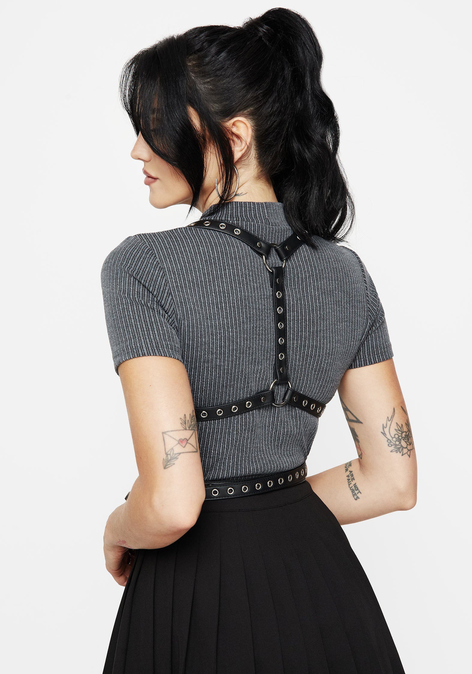Rivet Mit Schnalle Taille Geschirr