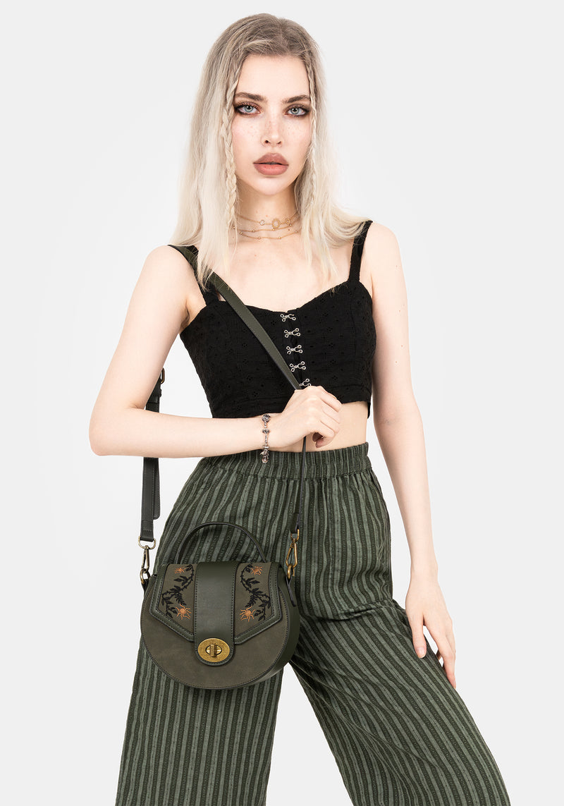Alluvial Bestickt Crossbody Tasche