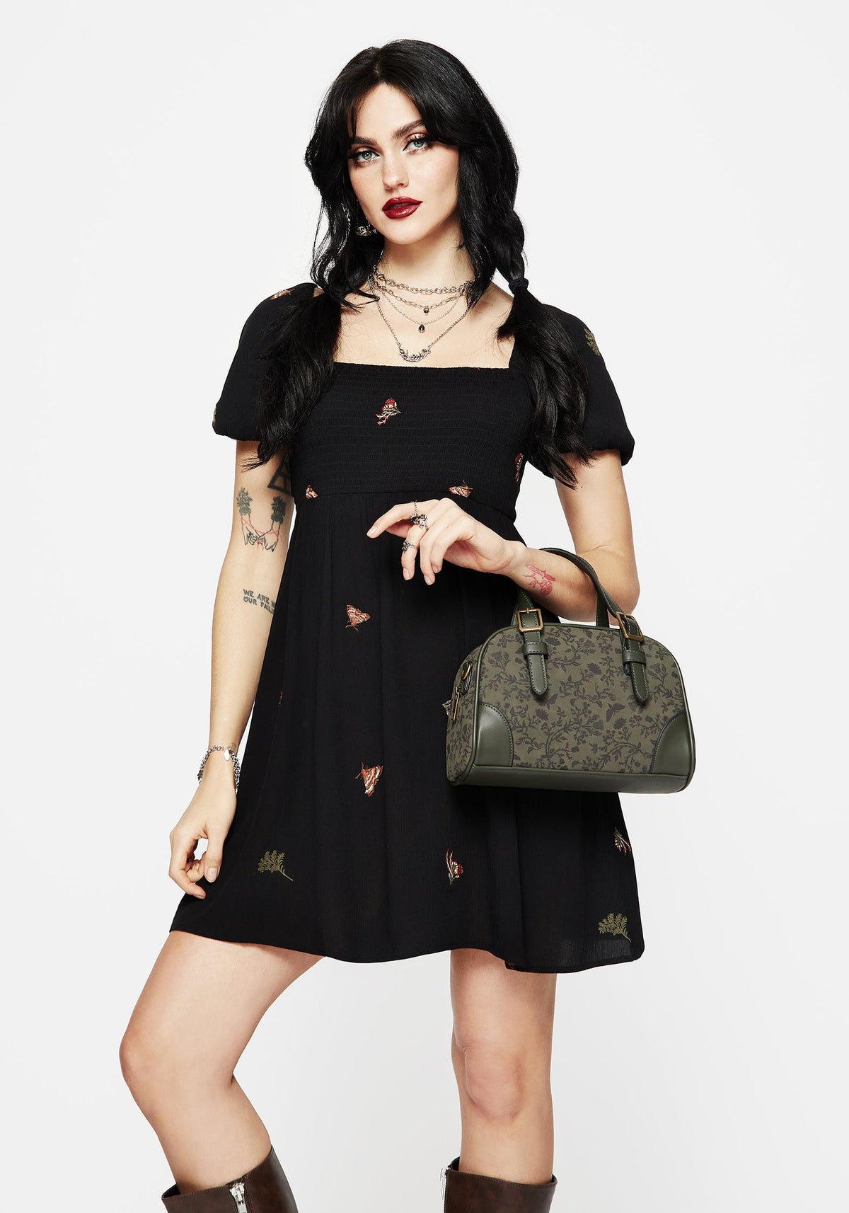 Morgana Bedruckt Crossbody Tasche